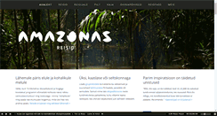 Desktop Screenshot of amazonas.ee
