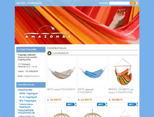 Tablet Screenshot of amazonas.hu